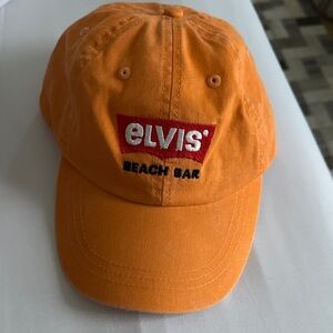 Elvis Beach Bar Vibrant Orange Cap